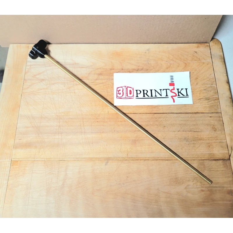 3DPRINTSKI BRASS SQUIB ROD PCC LENGTH. 30cal/ 9mm solid brass