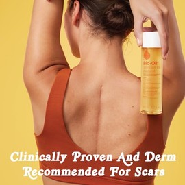 Bio-Oil Bio-Oil Natural Skincare Oil, Serum for Scars and Stretch Marks, Face and Body Moisturizer for Dry Skin, Hair Oil, For All Skin Types, 6.7 Oz