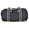 Fred Perry Weekender Monochrome Barrel Bag Black