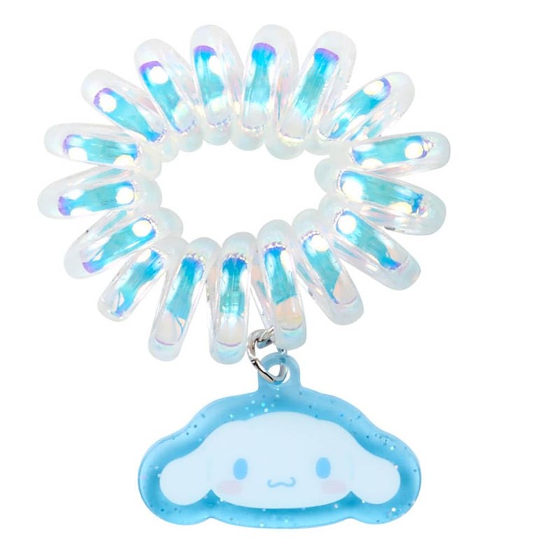 Sanrio 835722 Coil Ponytail Holder Set of 2 Cinnamon Roll