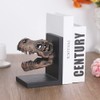 Tyrannosaurus Rex T-Rex Skull Bookend Decorative Book Decor,Home Decorative Resin