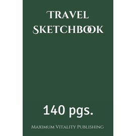 Travel Sketchbook: 6x9” Travel Sketchbook. Basic with page borders. (140 pages)