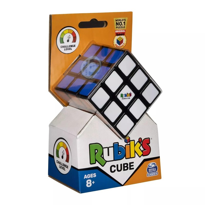 Rubik's 6063970 World Card,Space, SPIN MASTER, Cube, Original, for children