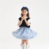 Alunsito Kids Girls Tutu Dresses Toddler Solid Color Tulle Skirt