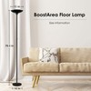 BoostArea Torchiere Floor Lamp, 30W Super Bright LED Standing Lamp,