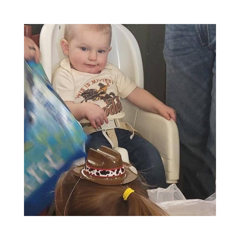 This Is My First Rodeo Onesie Horse Rodeo Baby Girl