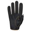 Riparo Men's Reverse Stitched Touchscreen Texting Leather Driving Gloves (Black/Cognac