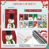 Nezyo 24 Sets Mini Christmas Notebooks and Ballpoint Pen Pockets