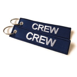 Crew Luggage Tag - Navy/White - Set of 2 - Aviamart®