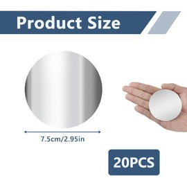 20 Pcs Wine Pourer Discs, Drip Stop Disc, Silver No Drop Pourer, Stopper Reusable Flexible Drip Stop, Pouring Disk, Pour Spouts for Wine Bottles, 75mm Soft Aluminum Foil Accessories