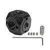 M18 Stand Adapter, 1/4"-20 Screw Hole, 3/8" Threaded Hole, Conversion