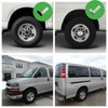Wheel Skins for 2003-2024 Chevy Express 2500 3500; 2009-2016 Express