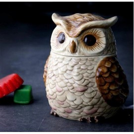 STAR MOON Wax Melt Warmer For Scented Wax Electric - Owl Design With Ceramic Warming Plate