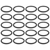 SG Store 20 Pezzi Di O-ring In Gomma Nitrilica 34x28x3