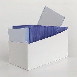 200 Penny Card Sleeves, Premium TopLoader for Trading and Sports Cards, 3" x 4" Toploaders, Hard and Soft Plastic Sleeve, Standard Size Top Loader Protection (100 Top loaders + 100 Penny Sleeves)