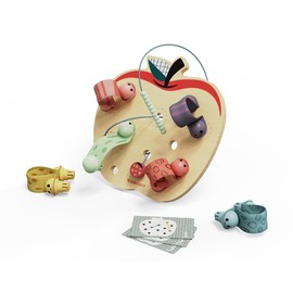 TOP BRIGHT Montessori Children's Toy from 3 Years - Learn to Play - Motor Skills Toy for Girls and Boys with 3 Years, Educational Games Gift Children's Toy Games Sorting Game Plug-in Game