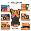 Zavothy Hydration Backpack with 3L Water Bladder Small Hiking Water