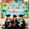 AIBIIN Happy Last Day of School Summer Graduation Backdrop End