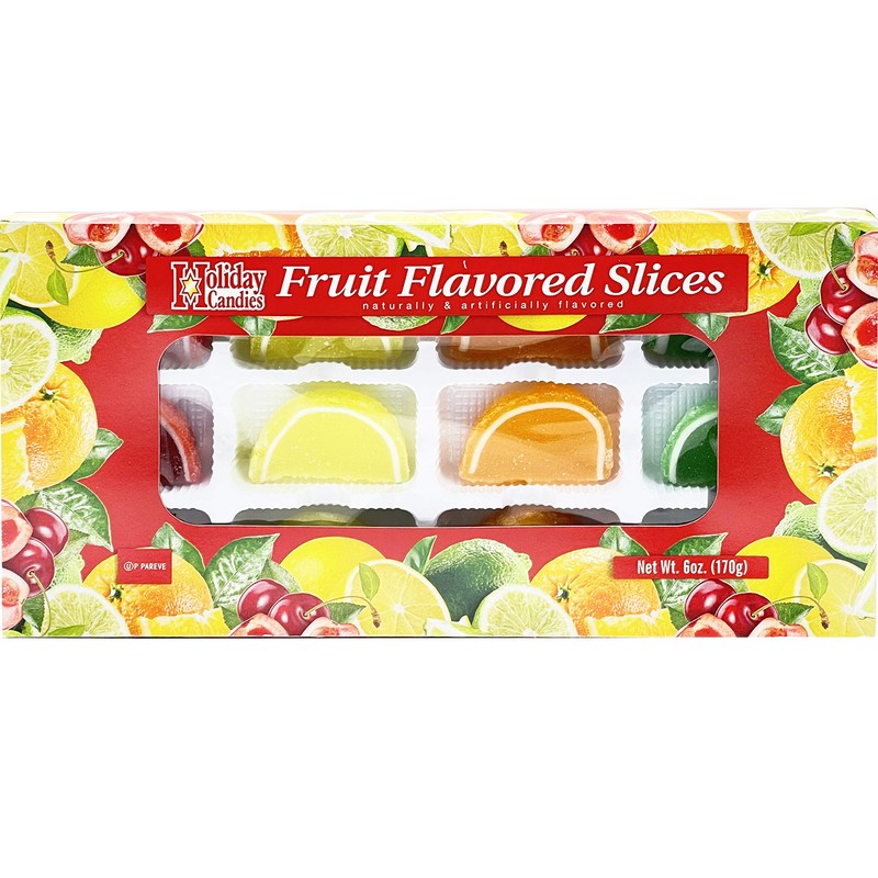 Passover Parve Fruit Slices, 6 oz, 2-Pack