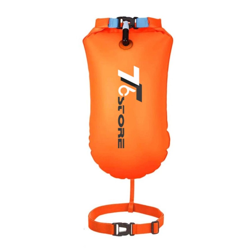 T6 TPU Orange Swim Buoy 15L - Adjustable Waist Strap