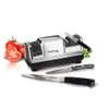 Hone Deluxe M100 Diamond Coated Stainless Steel Electric Knife Sharpener