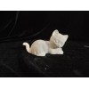 Handmade Cat / Kitten - Ceramic Bisque Ready to Paint