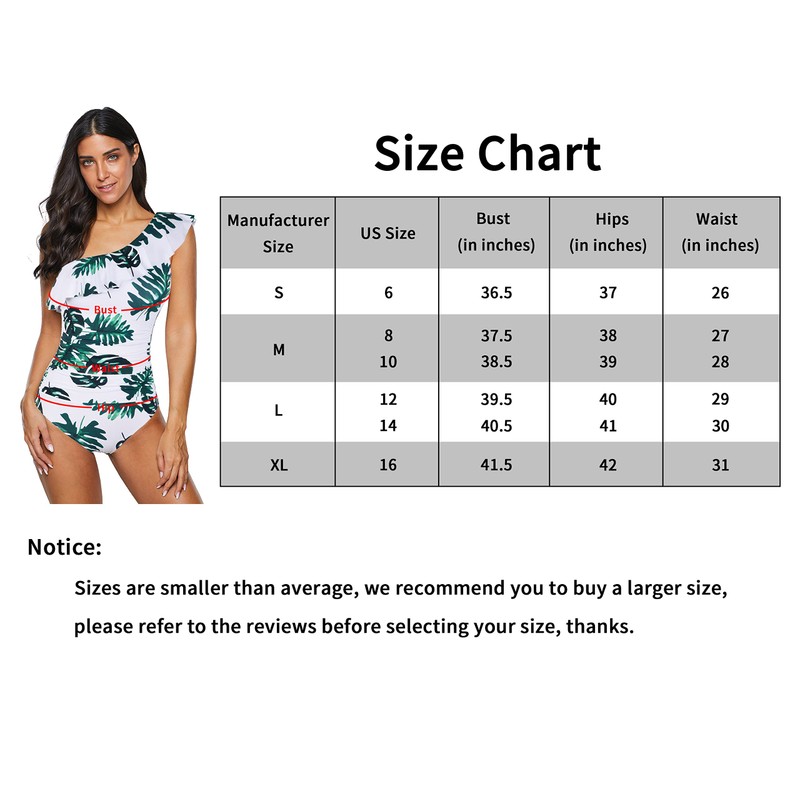 Mycoco - Traje de baño de una pieza para mujer,