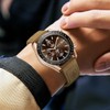 LIGE Men's Chronograph Wrist Watch Business Dress Waterproof Quartz Analog