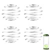 AOEVUIR 4 Pcs Edelstahl Shaker Kugel, Metall Shaker Ball, Stainless