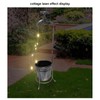 Lawn Lamp Solar Outdoor Waterproof Metal Faucet Durable Light Statue