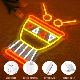 Alkkign Tribe Drums Neon Sign for Wall Decor Music Neon Light Durm Kit LED Neon Signs Colorful Led Neon Lights for Bedroom Music Studio Classroom Decoration
