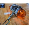 GRAND GENERAL WATERMELON LIGHT AMBER GLASS DOUBLE FACE CHROME DIE