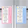 Chore Chart for Kids, Morning/Bedtime Routine Chart, Dry Erase to