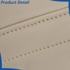 WFLNHB Artificial Leather Front Driver Side Bottom Seat Cover Tan