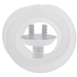 Housoutil 1 Set Drain Fitting for Air Conditioning Drain Pipe Air Conditioning Split Hose Adapter for Air Conditioning Drain Hose Air Conditioning Curved Pipe Rubber Split Type