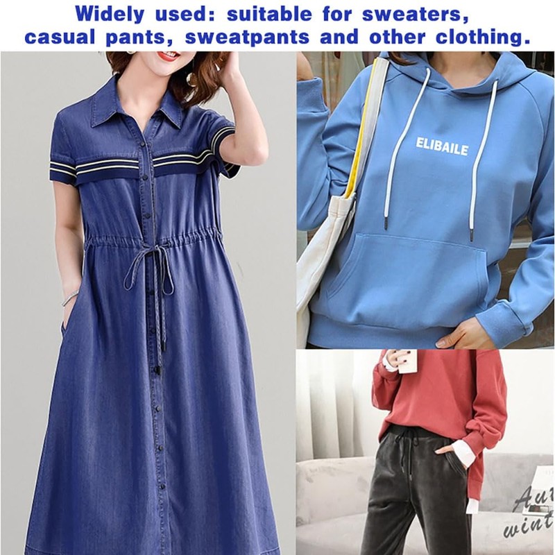 2Pcs Army Green Flat Drawstring Cord Replacement 2cmx1.4m Polyester Drawstring