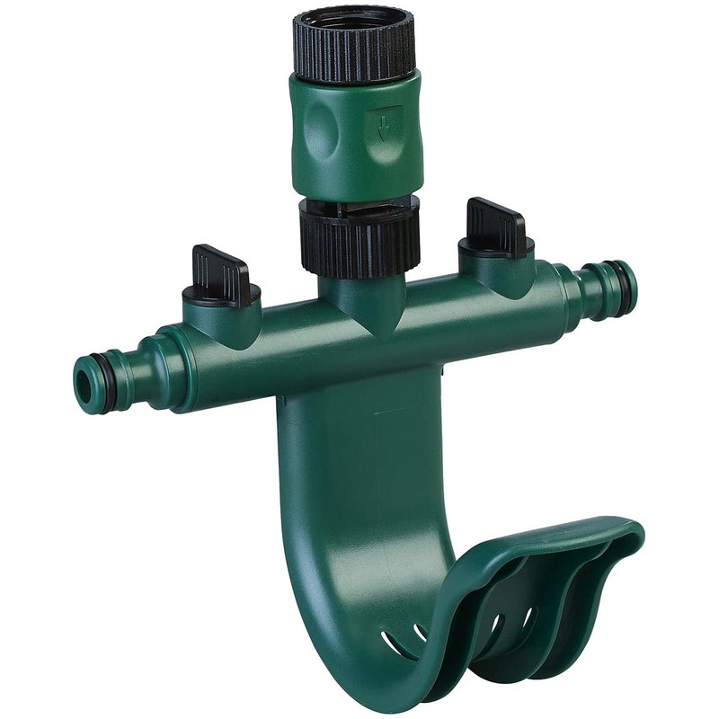 Royal Gardineer 2-way water distributor: adjustable 2-way water distributor with