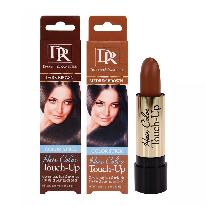(6 PACK) Root Color Cover Stick Hair Color Touch-Up 0.15oz