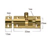 myoseya Latch Sliding Barrel Bolt Door Lock Round Bar Latch