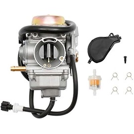Eiger 400 Carburetor Compatible with Suzuki LT-F400 2X4 / 4X4 (2002-2007),Suzuki LT-A400 2x4 & LT-A400F 4x4(2002-2003)| OEM Replacement Part #13200-38FCV
