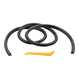 Dashboard Rubber Mall, 3.9 ft (1.6 m), Automobile Molding Silent, Vibration Prevention, Improves Airtightness, Easy Installation, Rubber Molds that Cover Interior Gaps, Prevents Biting of Small Items