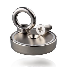 MUTUACTOR Fishing Magnet Kit,Combined 1240lb Strong Rotatable Magnet Fishing Heavy Duty,Permanent Neodymium Rare Earth Magnets with 65Ft Salvage Rope,Anti-Slip Gloves for Retrieving Treasures