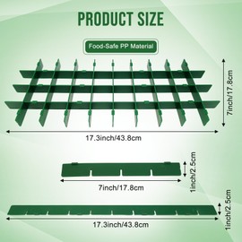 3 Sets Freeze Dryer Medium Dividers Trays for Harvest Right, Freeze Dryer Supplies Accessories(3 Sets)