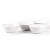 HomeVss, Pearl Dots Stoneware Dinnerware Set 20pc Set, White