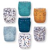 Nora's Nursery Cloth Diapers 7 Pack with 7 Inserts &