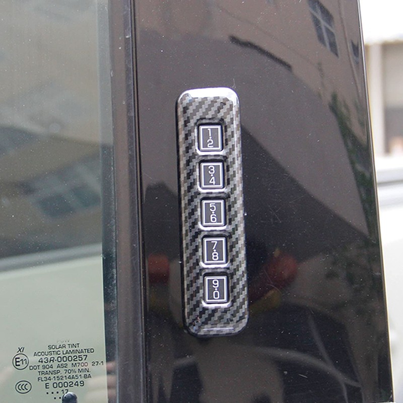 Korlot Carbon Fiber Truck Door Pillar Post Keypad Password Code