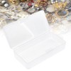 TOPINCN Plastic Storage Box Transparent Box Plastic Box Packing Box
