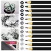 OWLKELA 12 Piece Pencils, Pencil Set - 2H H F