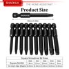 Square Drive Bits, 10PCS SQ0/1/2/3/4 Square Allen Wrench Drill Bits