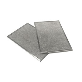 Range Hood Grease Filter - Two Pack Compatible with Whirlpool Part Number W11177751 Size 17-3/8 x 11-5/8 Inches